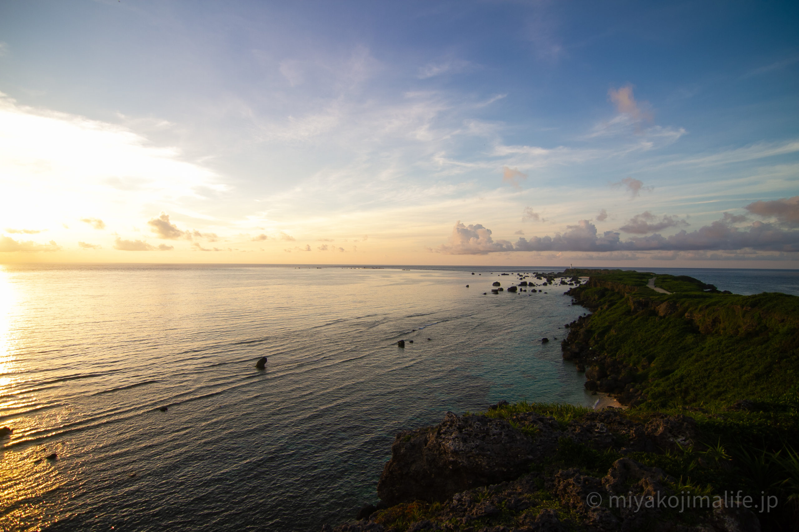 宮古島で日の出を見るなら絶対ココ！島人オススメの東平安名岬